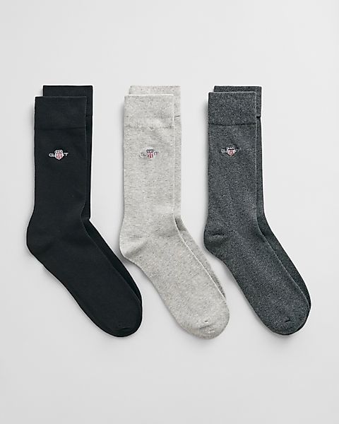 Gant Freizeitsocken SHIELD SOCKS 3-PACK (Packung, günstig online kaufen