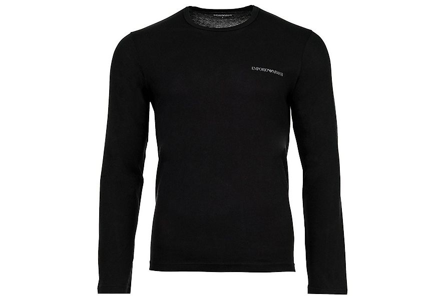Emporio Armani T-Shirt Herren Longsleeve 1er Pack Baumwolle Pure Cotton (Pa günstig online kaufen
