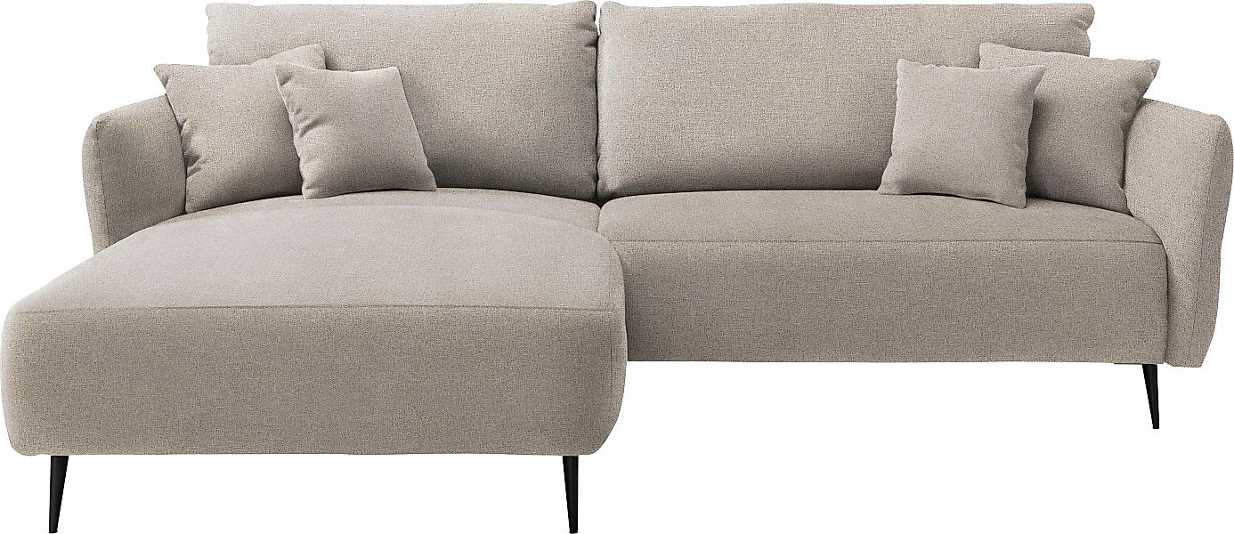 INOSIGN Ecksofa "Amarena L-Form", inklusive Armlehnenverstellfunktion, 4x Z günstig online kaufen