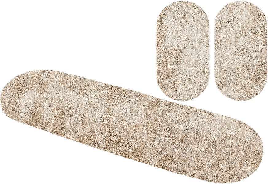 Bruno Banani Hochflor-Bettumrandung Dana Teppich, Kundenliebling, günstig online kaufen
