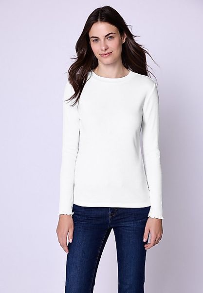 STREET ONE STUDIO Langarmshirt Rundhalsausschnitt günstig online kaufen