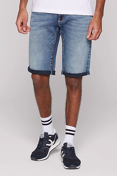 CAMP DAVID Jeansshorts, mit breiten Nähten günstig online kaufen