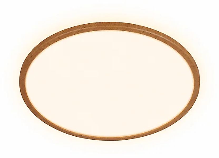 Briloner Leuchten Deckenleuchte »TAVA WOOD«, 22 Watt LED fest integriert günstig online kaufen
