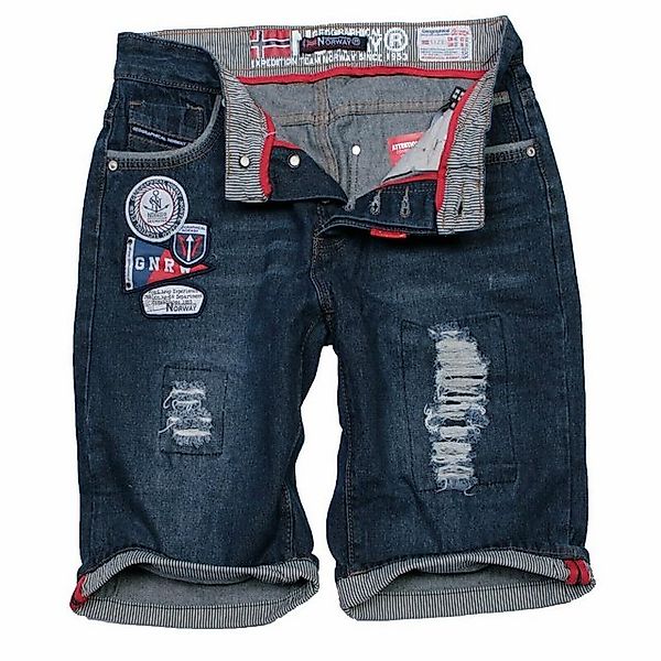 Geographical Norway Bermudas Herren Bermuda Jeans Shorts Short Knielang Kur günstig online kaufen