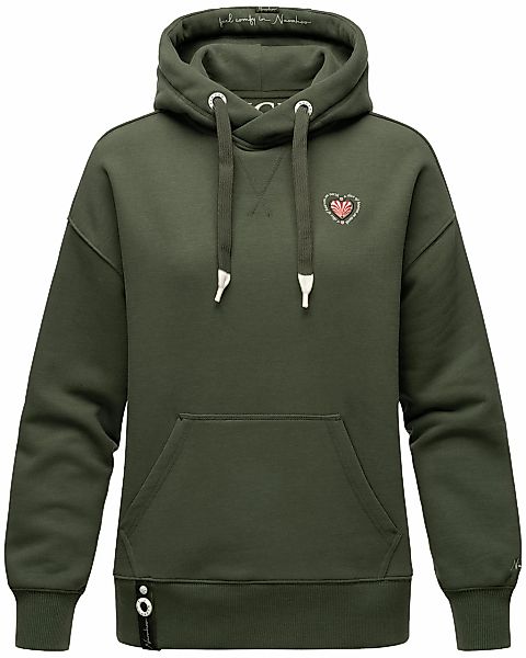 Navahoo Kapuzensweatshirt "Goldfee" Stylischer Damen Hoodie im Oversize-Loo günstig online kaufen