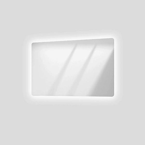 Emke Badspiegel mit Beleuchtung 40 x 60 cm LED-Spiegel mit Kippschalter Ant günstig online kaufen