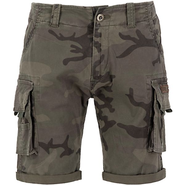 Alpha Industries  Shorts Crew Short Camo - dark olive camo günstig online kaufen