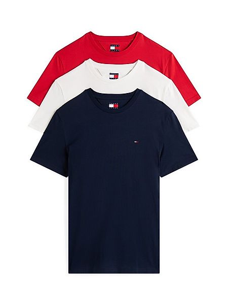 Tommy Jeans T-Shirt TJM EXTRA SLIM 3 PACK (Packung, 3-tlg) Mit Rundhalsauss günstig online kaufen