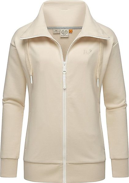 Ragwear Sweatjacke Shocky sportliche Damen Zip-Hoodie mit Kordeln günstig online kaufen