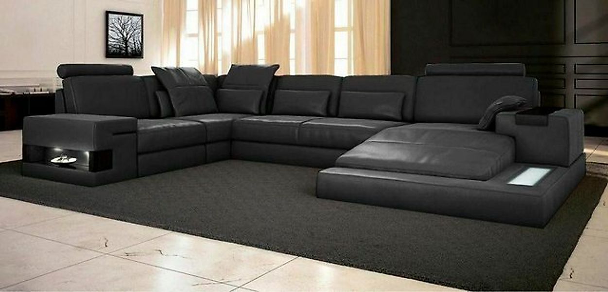 JVmoebel Ecksofa Ecksofa U-Form Couch Design Polster Textil Neu Wohnlandsch günstig online kaufen