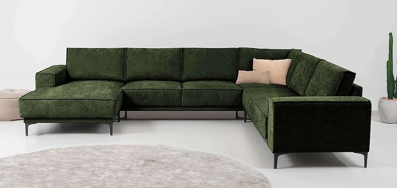 Places of Style Wohnlandschaft "Oland", U-Form, im zeitlosem Design und hoc günstig online kaufen