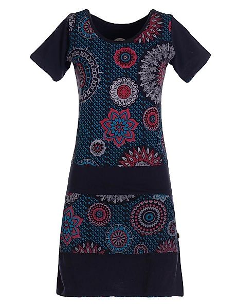Vishes Sommerkleid Kurzarm Damen Sommer-Kleid Mini-Kleid günstig online kaufen