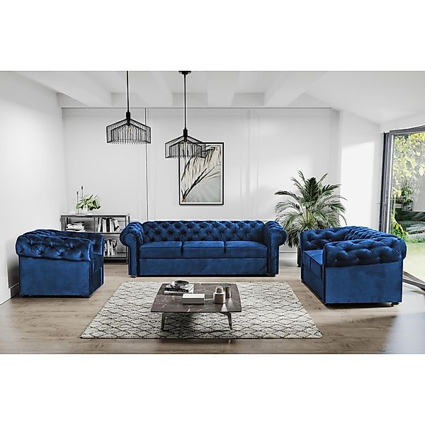 MOEBLO Polstergarnitur Couchgarnitur AVIA 321, (Wohnzimmergarnitur günstig online kaufen