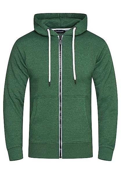 behype Kapuzensweatjacke BHSADAO Basic Kapuzenpullover Hoodie Pullover Swea günstig online kaufen