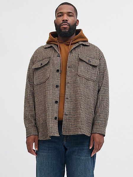 Jack & Jones PlusSize Langarmhemd JJEBRADLEY OLLIE OVERSHIRT LS NOOS PLS günstig online kaufen