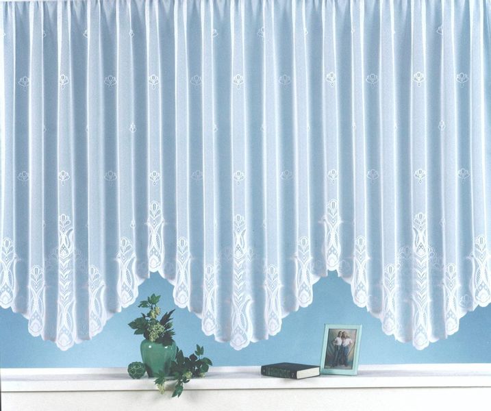 Weckbrodt Gardine "Alina" Kräuselband 1 Stk. tlg. Bogenstore, Jacquard, hal günstig online kaufen