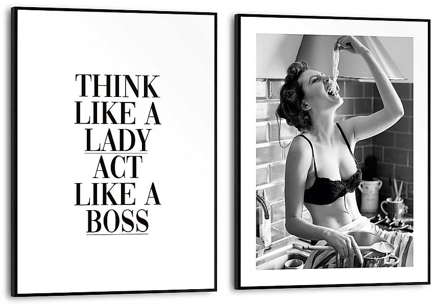 Reinders! Poster Pasta Lady günstig online kaufen