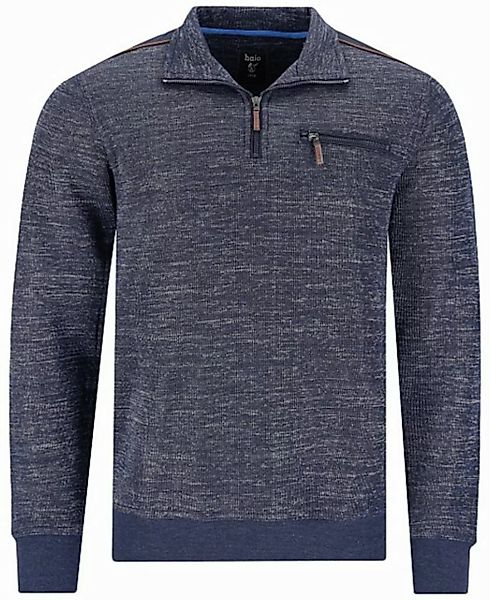 Hajo Sweatshirt Herren Sweatshirt mit Reißverschluss (1-tlg) Bügelfrei Stay günstig online kaufen