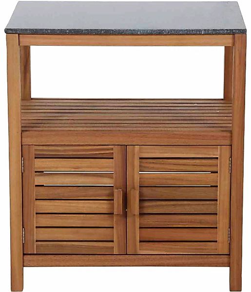 Siena Garden Gartentisch "Riva", (52x75x87 cm), Outdoor-Kitchen, Mittelteil günstig online kaufen