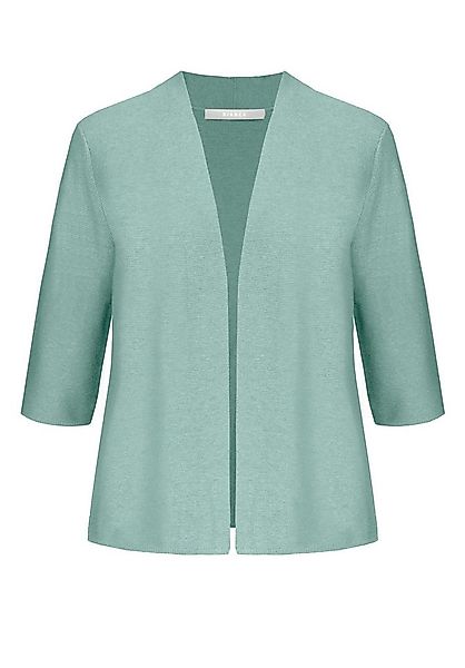 bianca Strickjacke SAMIRIS in angesagter Feinstrick-Optik in Trendfarbe günstig online kaufen