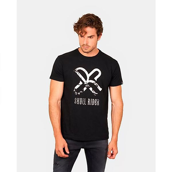 Skull Rider Rider Kurzärmeliges T-shirt M Black günstig online kaufen