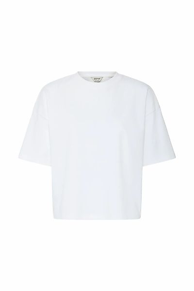 OXMO Rundhalsshirt "Rundhalsshirt OXNSandy Crop Boxy" günstig online kaufen