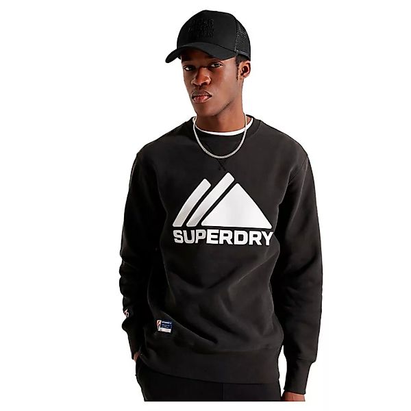 Superdry Mountain Sport Mono Crew Sweatshirt M Black günstig online kaufen