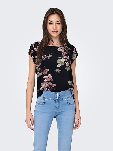 ONLY Shirtbluse ONLVIC S/S AOP TOP günstig online kaufen