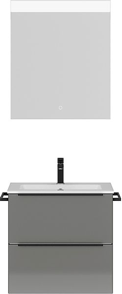 nobilia Badmöbel-Set "Levere" vormontiert, mit Soft-Close, 2 Stk. tlg. günstig online kaufen