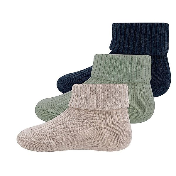 Ewers Socken Socken Rippe/Umschlag (3-Paar) günstig online kaufen