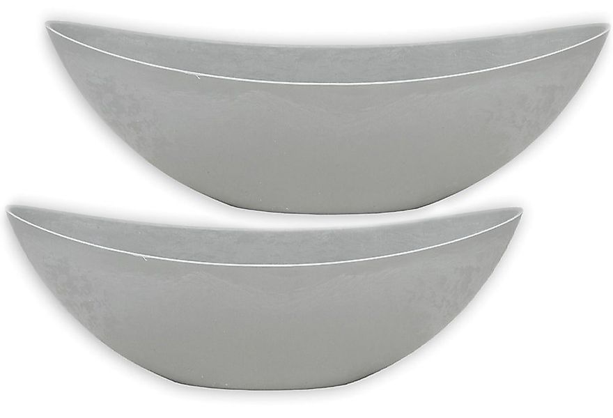 matches21 HOME & HOBBY Blumentopf Große ovale Pflanzschale Jardiniere 39 cm günstig online kaufen