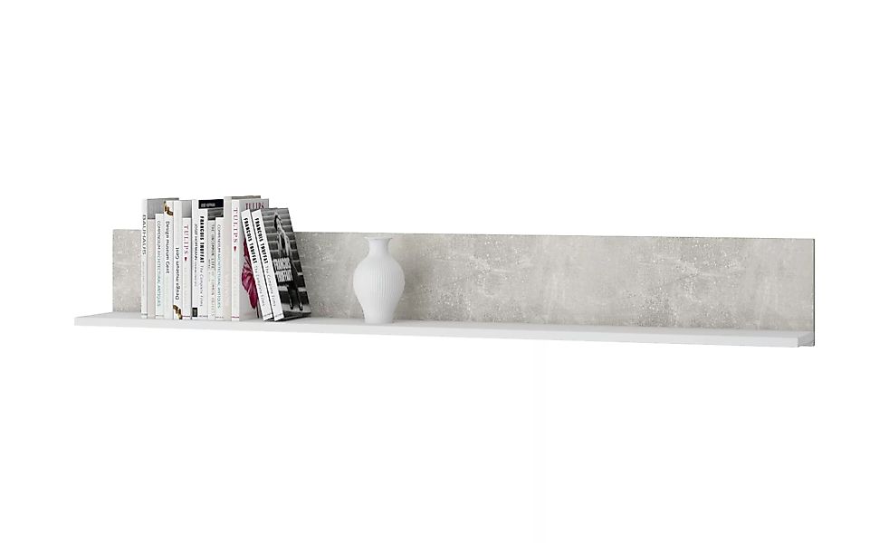 Wandboard  Strada - grau - 134 cm - 18 cm - 20 cm - Sconto günstig online kaufen