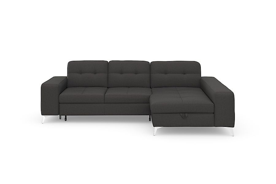 sit&more Ecksofa "Baviene L-Form" inklusive Sitztiefenverstellung und Feder günstig online kaufen