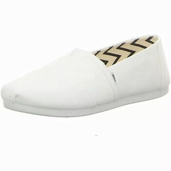 Toms  Damenschuhe Slipper 10017739 ALPARGATA white günstig online kaufen