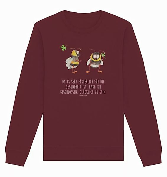 Mr. & Mrs. Panda Longpullover Größe XS Hummeln Kleeblatt - Burgundy - Gesch günstig online kaufen