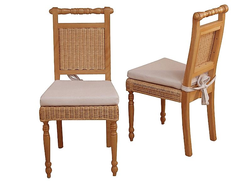 moebel-direkt-online Rattanstuhl Tine (2 St), 2er-Set günstig online kaufen