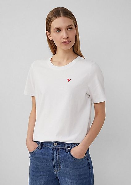 s.Oliver Kurzarmshirt T-Shirt T-Shirt mit Pride-Motiv günstig online kaufen