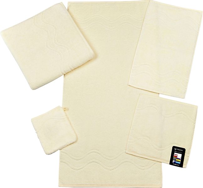 ROSS Gästehandtuch Cashmere feeling, Frottier (6-St), günstig online kaufen