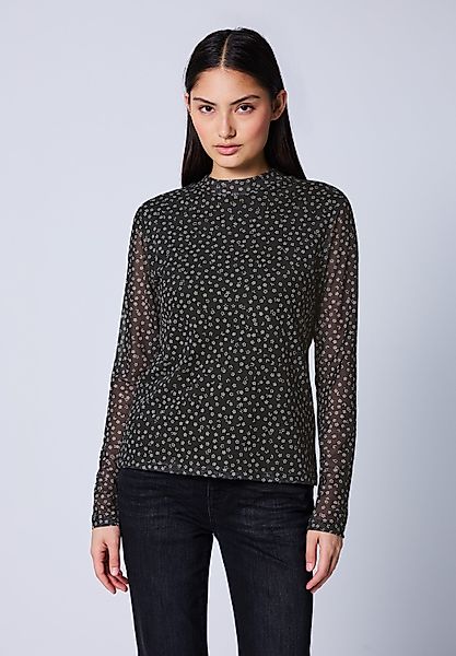 STREET ONE STUDIO Stehkragenshirt mit grafischem günstig online kaufen