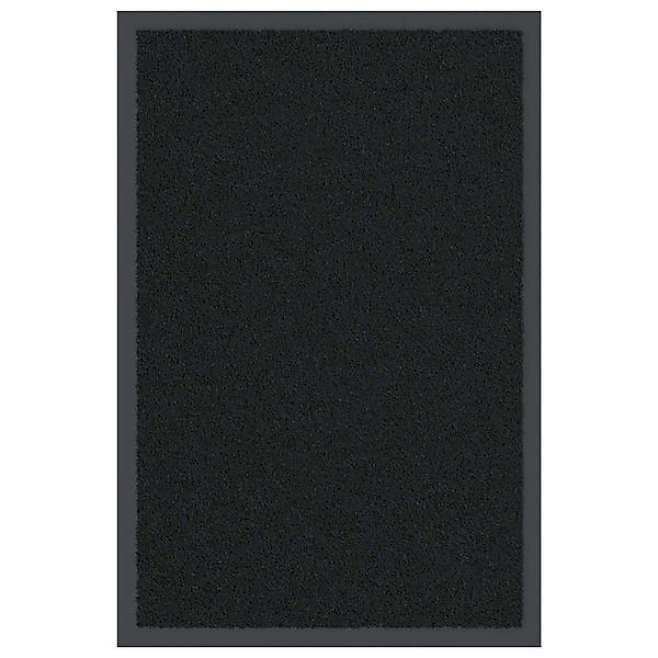 vidaXL Fußmatte Fußmatte Schwarz 40x60 cm, günstig online kaufen
