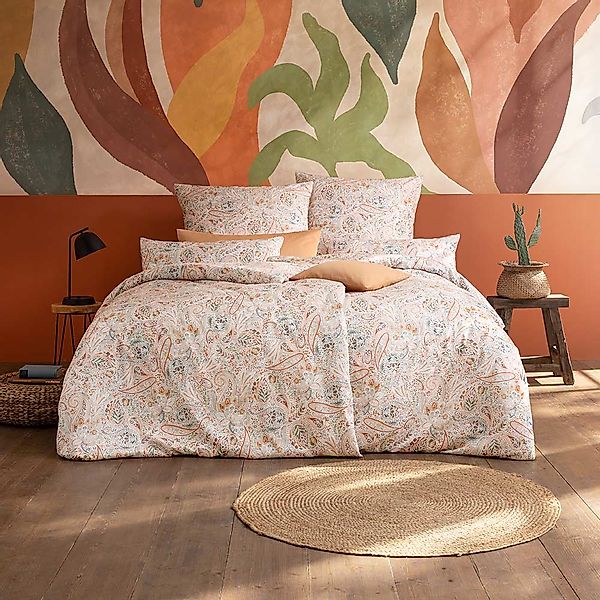 Estella Bettwäsche "Nikola" 3 tlg. Feinster Mako-Satin aus 100% Baumwolle günstig online kaufen