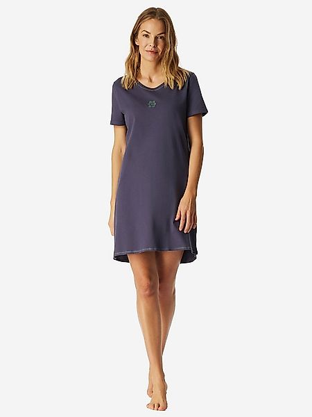 Schiesser Nachthemd kurzarm - Casual Essentials Nacht-hemd schlafmode sleep günstig online kaufen