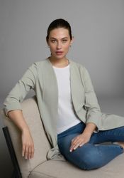 Laura Scott Longblazer mit Reißverschlüssen günstig online kaufen