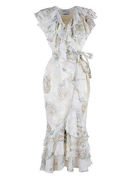 RUA & RUA Wickelkleid aus Seide Kleid mit Floralem Print (1-tlg) günstig online kaufen