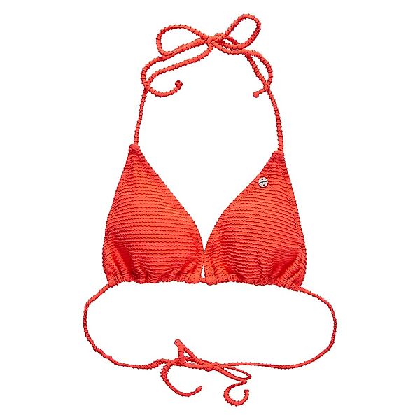 Superdry Santa Monica Tri Bikini Oberteil XS Fluro Coral günstig online kaufen
