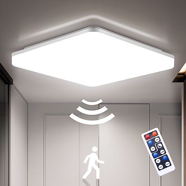 Oraymin LED Deckenleuchte mit Bewegungsmelder, Deckenlampe günstig online kaufen