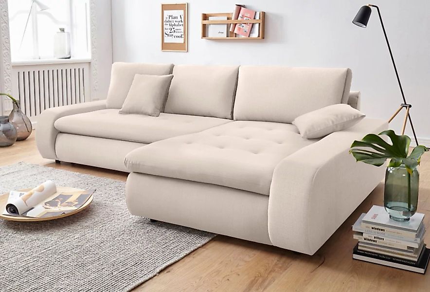 TRENDMANUFAKTUR Ecksofa »Indie II, tolle Detailverarbeitung, bequem und kom günstig online kaufen