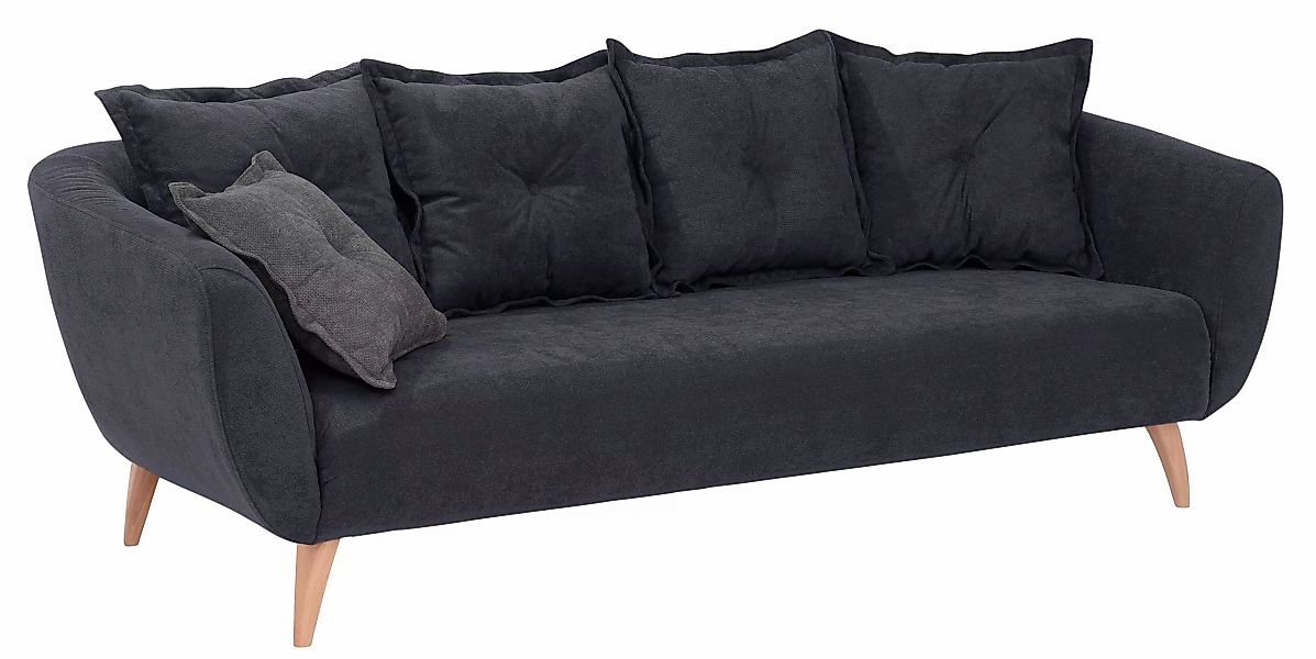 Home affaire 3-Sitzer "Baggio modern und romantisches Design, bequem", Zier günstig online kaufen