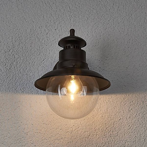 Lindby Außen-Wandleuchte Eddie, dimmbar, Leuchtmittel nicht günstig online kaufen