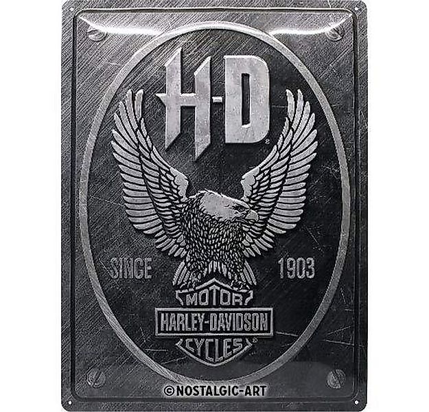 Nostalgic-Art Metallschild Blechschild 30 x 40 cm - Harley-Davidson - Metal günstig online kaufen